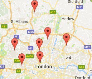 Where To Find Our London Microsuction Service Where To Find Our London Microsuction Service