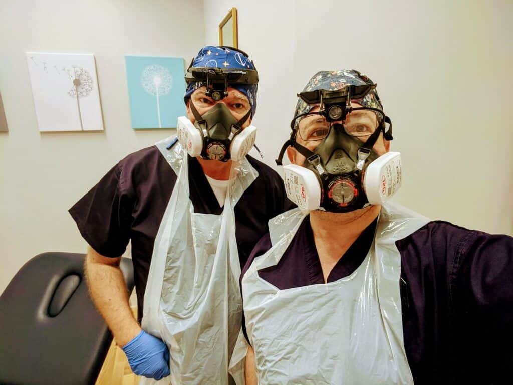 david glen with fellow ear wax removal expert jason levy